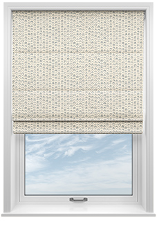 Rolling Hills Velvet, Cashmere - Twist&Fit Roman Blind